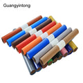 Guangyintong PU Heat Transfer Vinyl Gold Glossy Waterproof Film for T-Shirt Bags Clothing Custom Logo Wholesale
