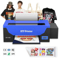 Free Sample Vinyl Sticker Transfer Cloth T Shirt Printing Machine Dryer Sublimation White Toner KSR1390 DTF Printer A3