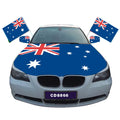 Customized Car Cover Flag  160GMS Stretch Fabric Australian Car Flag