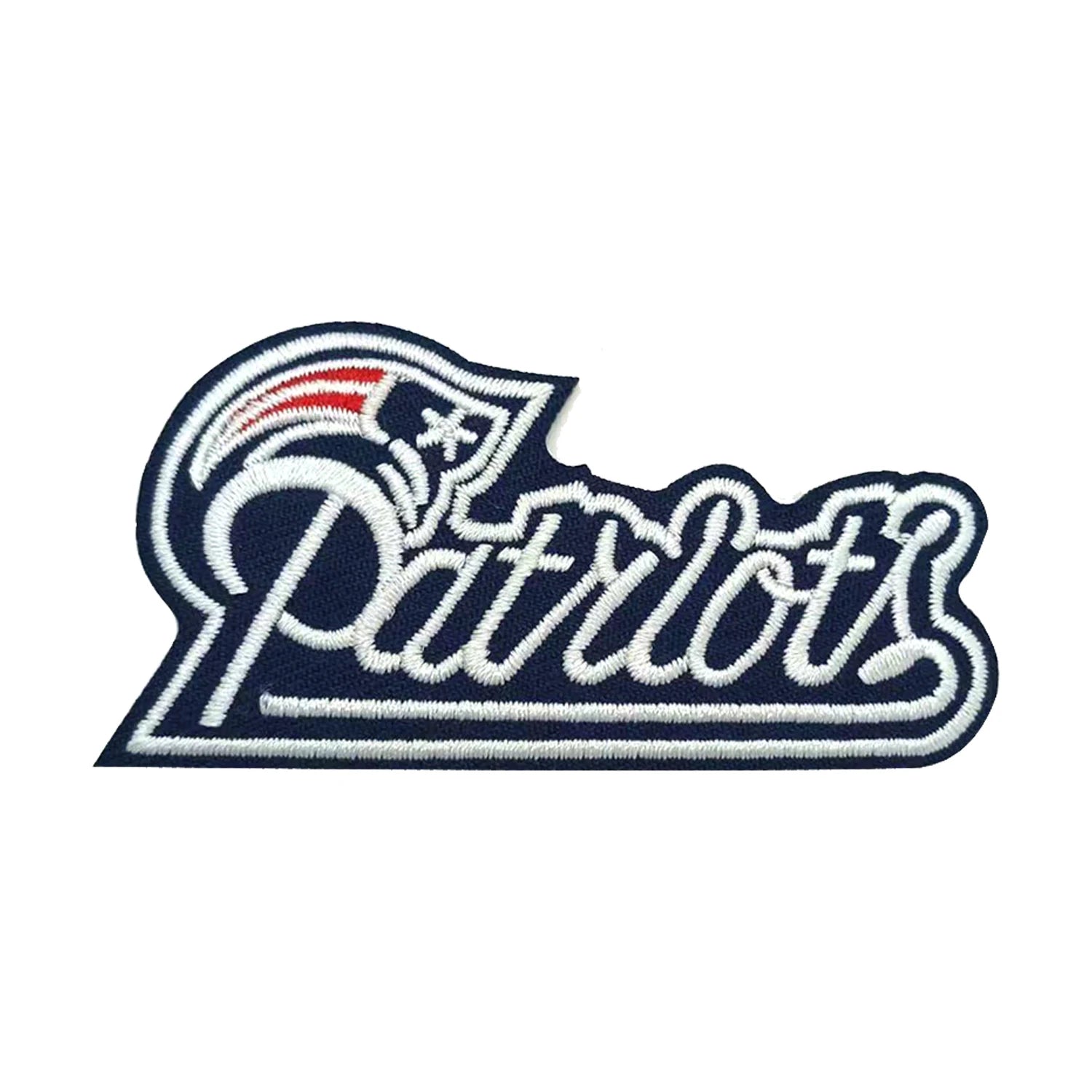 Customized England Patriots Twill Embroidered Iron-On Patch Patriots Patch