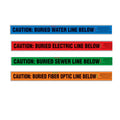 Underground Detectable Aluminium Foil Barrier Electric Cable Warning Tape Caution Type Product