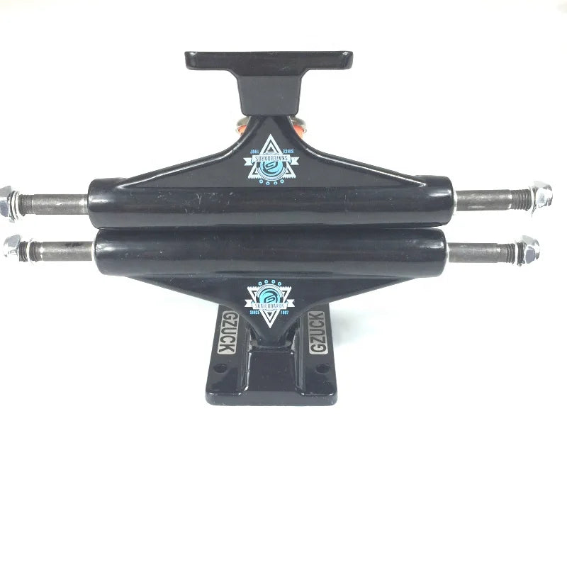 Skateboard Gzuc Trucks 5.25Inch 139 Professional Double Warped Skateboard Hollow High-end Metal Trucks Skateboard Accessories