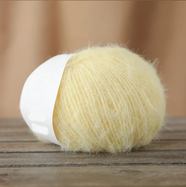 Charmkey Wool Nylon Acrylic Blended Mohair Yarn Wholesale Hand Knitting Mohair Yarn