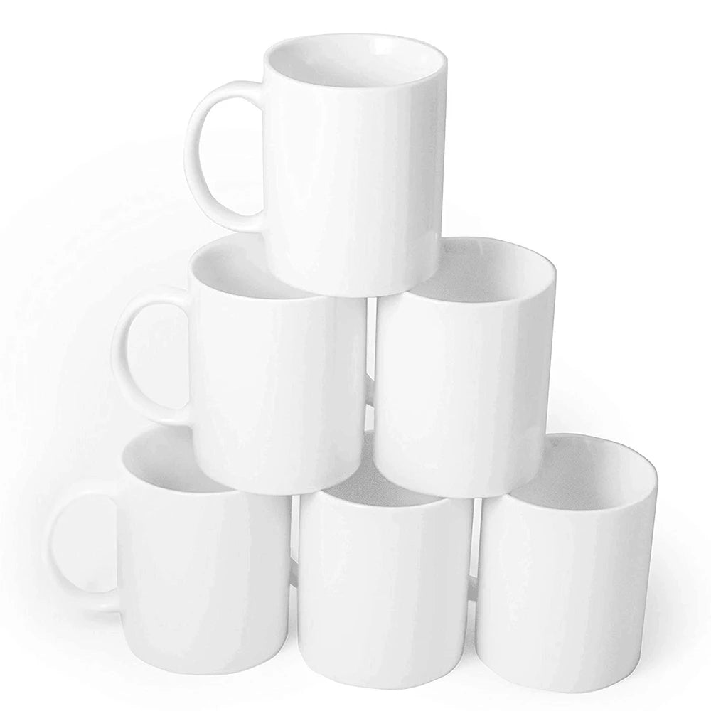 Custom Gift Box and Logo Wholesale Free Sample Sublimation Mug 2023 Trend DIY White Sublimation Ceramic Cheap 11oz Coffee Mug