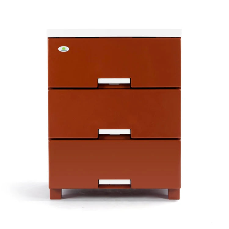 Modern Bedroom Furniture Top-Notch Plastic Organizer Storage Cabinet Lockers ABS Material Key Eco-Friendly Factory Direct Supply