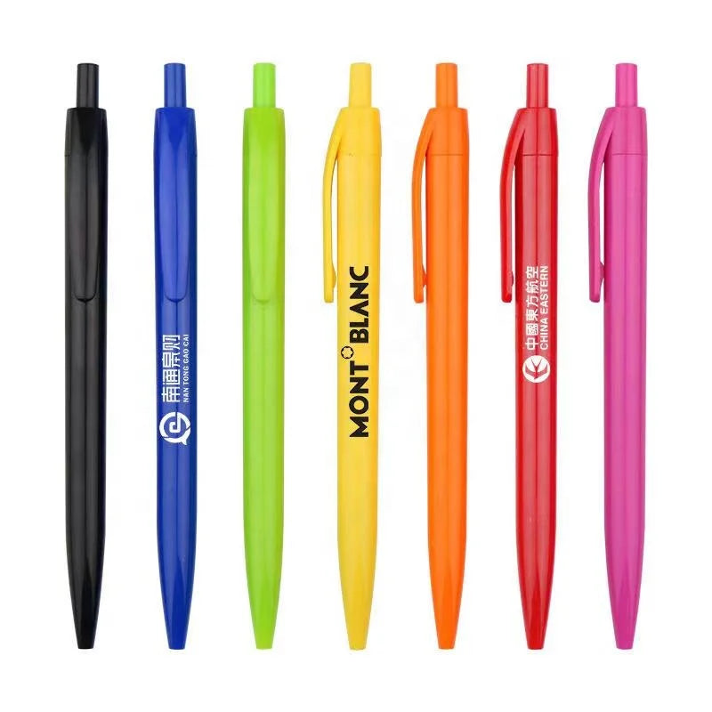 Promotional Cheap Advertising Ballpen Ballpoint Pens with logo Custom Printed MegaBDM