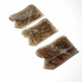 Huiying Factory Made Natural Spiky Concave Smoky Quartz Massage Tools Gua Sha