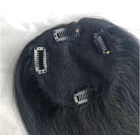 Women Lace Topper 4x4 100% Human Hair Human Remy Hair Toupee for Women Small Hair Piece Replacement Extensions Patch