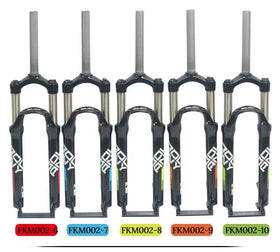 IRONDONKEY 24-Inch Aluminum Alloy Mechanical Front Fork Shoulder Control Suspension for BMX Mountain Bikes Disc Brake