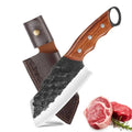 Wholesale Professional Butcher Knife Set for Kitchen Use Carbon Steel Boning Cleaver
