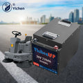 ODM 38.4V 220Ah 8448Wh Semi-solid State LiFePO4 Lithium Battery with BMS for Floor Cleaning Machine & Sweeper 3500 Cycles