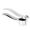 L Wholesale Customized Extra Large  Garlic Press Set With Silicone Roll Peeler and Cleaning Brush - Zinc Alloy Garlic Press