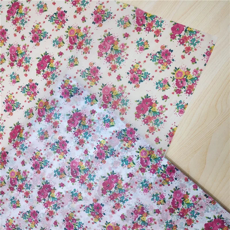 Lovely Flower Blossom Design Flower Cluster Tissue Wrapping Paper Clothes Wrapping Gift Packaging Paper