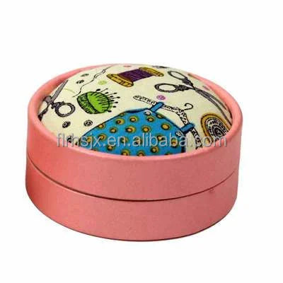 Wholesale Sewing Notions Pattern Fabric Pincushion Needle Threads Scissors Sewing Tools Accessories Travel Sewing Kits Box