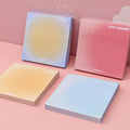 Wholesale Custom Gradient Egg Color Self-Adhesive Sticky Note Pads Cute for School & Office Use