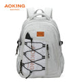 Vintage Classic Durable Unisex Student Waterproof Polyester Zipper Closure Custom Logo Children School Backpack 20-35L Capacity