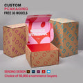 Custom Square High-End Rigid Perfume Packaging Box with Matt Lamination Magnetic Closure Custom Logo Printing Kraft Paperboard