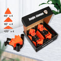 Multifunction 90 Degree Picture Frame Corner Clamp Holder Quick Plastic Fixed Woodworking Tool 60/90/120 Degree Inch Metric