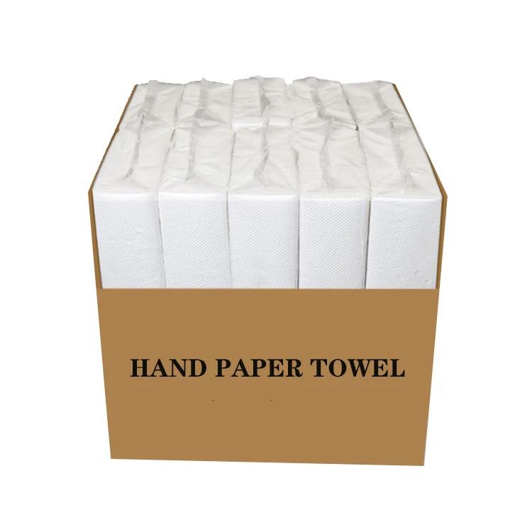Professional Customized V/N/Z Fold Tower Paper Wood Pulp Hand Paper Towel Disposable Soft Toilet Paper