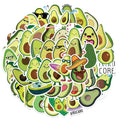 50PCS VSCO fresh lovely fruit trendy cartoon avocados sticker