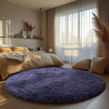 High-quality Round Rugs Area Rug Fluffy Fuzzy Bedroom Carpet Plush Soft Shaggy Indoor Floor Living Room Rugs