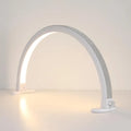 Half Moon Arc LED Nail Lamp for Beauty Salon UV Dryer Manicure Table Lamp with Electric Power Supply
