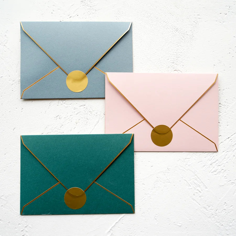 Paper Cardboard Envelope Gift Box Foil Wedding Invitation Envelope Gold Car Envelope Printing Wallet Envelope Offset Printing