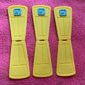 Stitching on Folded Rubber Label for Bandcenter Fold Silicone Rubber Label for Ribbons