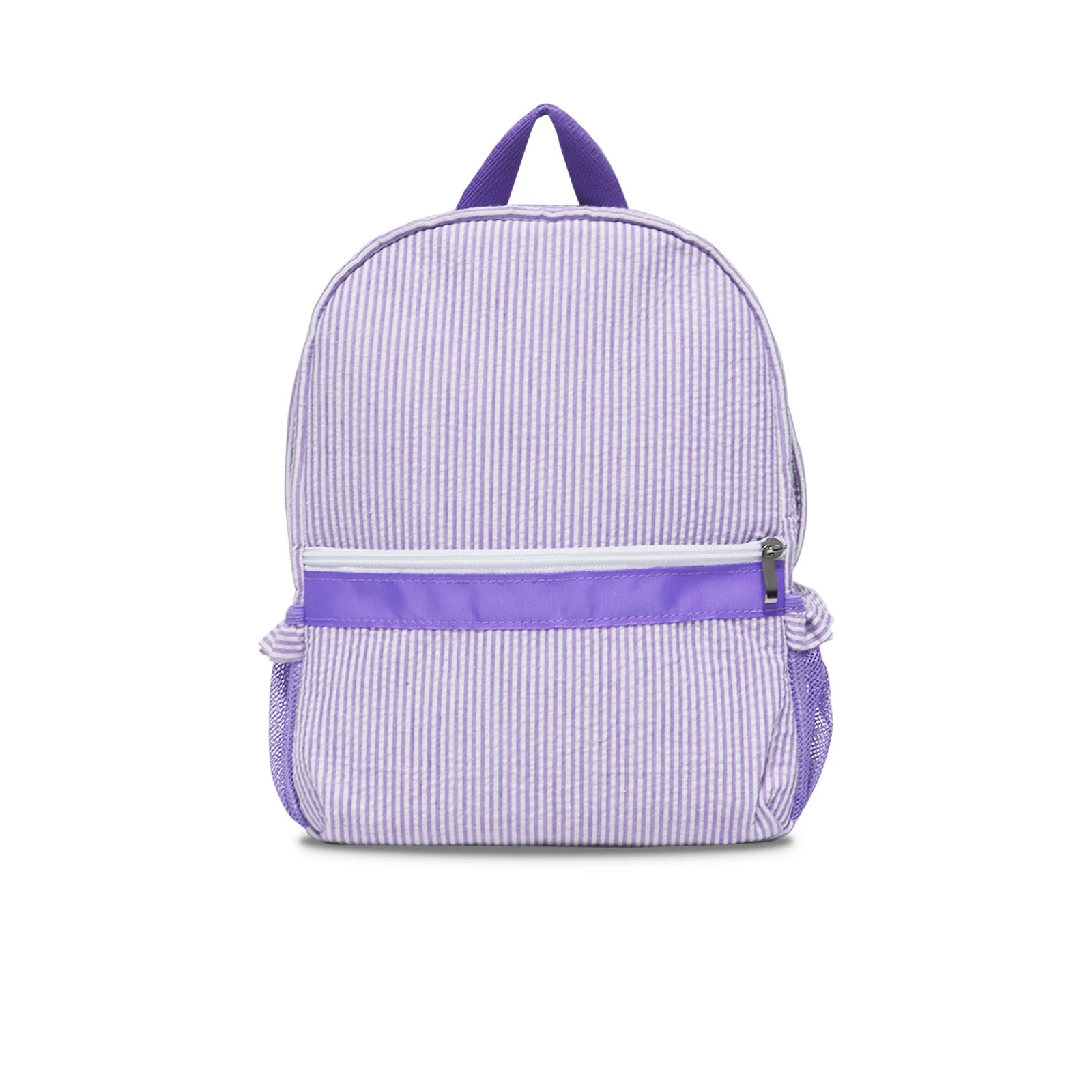 Girl's Ruffle Backpack Dancer Fringe School Bookbag Purple Pink Toddler Travel Bag DOM-1978