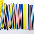 Reed Diffuser Stick Aroma Essential Oil Black Fiber Rod Fragrance Reed Diffuser Natural Color Rattan Bamboo Sticks