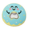 Compact Multifunctional Donut-Shaped PVC Beer Bottle Opener Custom Logo Color Cute RTS Design Promotional Souvenirs Gifts