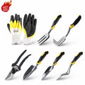 GTS09A Garden Hand Working Tool Sets Garden Multi Tool Wood Handle Florabest Garden Tool Set of 5