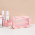 China Factory Fashion PVC Zipper Custom Logo & Pattern Makeup Bag