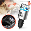 CE RoHS FCC ETL CARB EO Number 2-In-1 USB Charger Plug in Small Auto Air Cleaner Mini Car Air Purifiers