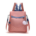Double Zip Anti-Theft Square Casual New Shoulder Black Korean Styles Nylon Backpack for Girls 2026