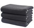Premium Outdoor Grey Microfiber Waffle Golf Bag Towels Quick Dry Oversized Yoga Mat Beach Towel Sublimation Eyeglasses Care