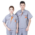 Logo Whach Breathable Cotton Blend Cooling Summer Autumn Waterproof Rain Unisex Work Suit for Factory Workshop