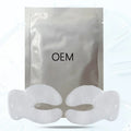 Bio-cellulose Hydrogel Eye Patches Collagen Seaweed Anti-Puffiness Dark Circles Herbal Green Tea Sheet Private Label Custom Logo