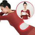 Bulk 8-Zone Heating Patch with Perforated Split - Unisex Back Muscle Pain Relief Direct-Skin Heat Pad