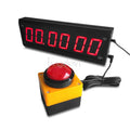Amusement Park Carnival Booth Quick Hand-Eye Coordination Interactive Reaction Push Button Ten Second Game Console Challenge