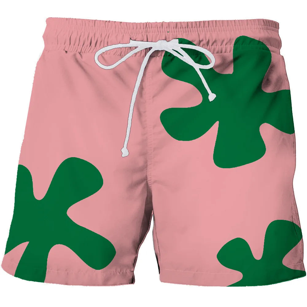 Men's and Women's Loose Sports and Leisure Large Size Beach Trunks Swimming Trunks Home Pants