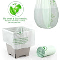 Kitchen Eco-friendly Biodegradable Garbage Bags Compostable Degradable Trash Bags 360*350mm 15PCS
