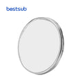 China Guangdong Wholesale Supplier Bestsub Custom Logo Hot Selling Sublimation Round Silver Christmas Gift Metal Badge