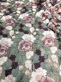 Latest 3D Floral Rich Quality Haute Multicolor Designer Embroidery Fabric