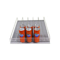 Supermarket Heavy-Duty Single-Sided Drink Retail Shelves Gravity Display Shelf
