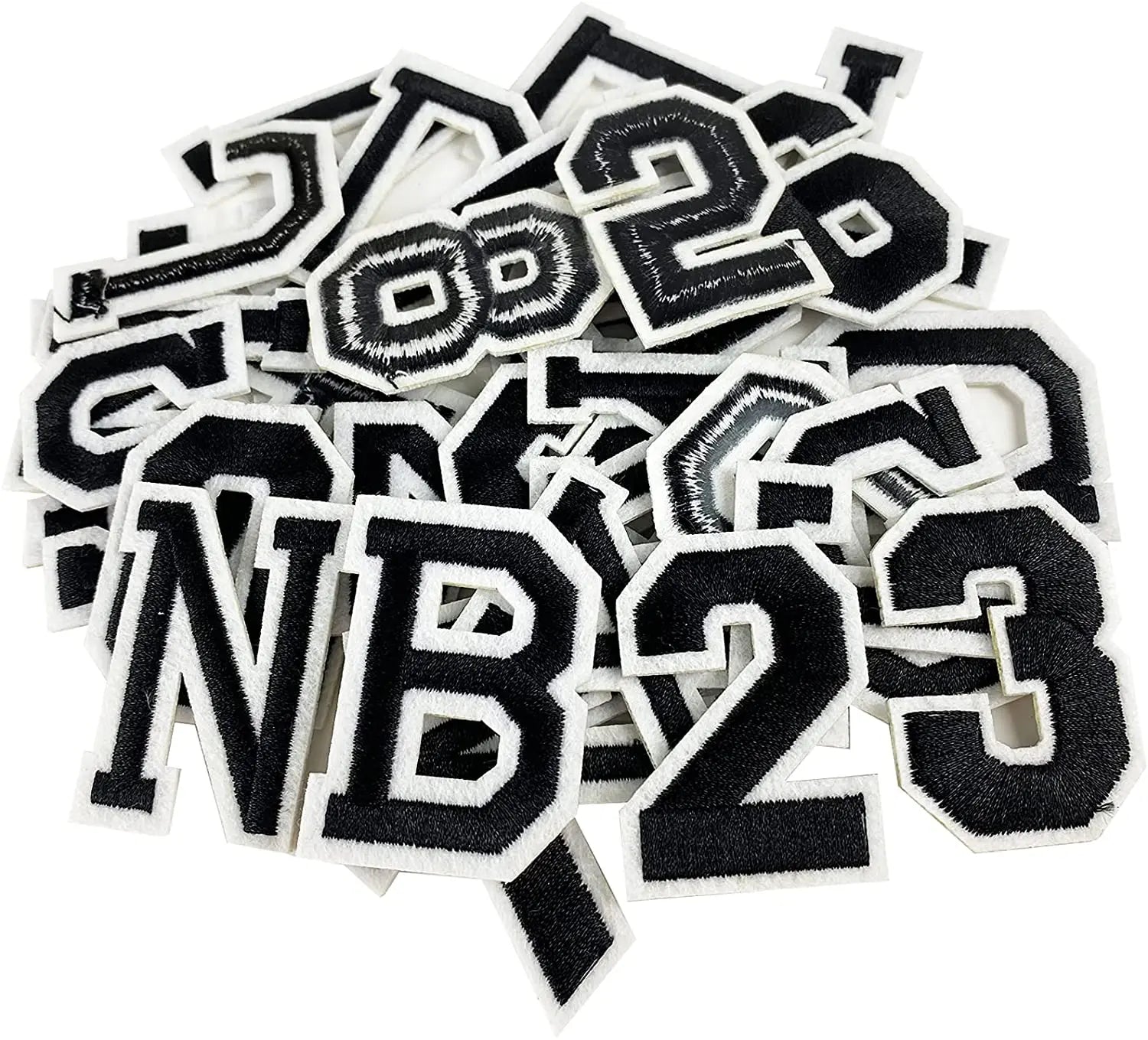 Low MOQ Colorful Appliques Felt Fabric Digital Embroidered Custom Felt Patch for Toys