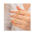 Couple Jewelry Custom Double Name Heart Bracelet Stainless Steel Gold Chain Personalized Multi Name Bracelet Anklet Jewelry