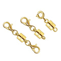 New Design DIY Jewelry Bracelet Button Necklace Clasp Chain Connector Cylinder Connectors for Bracelet Making