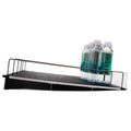 Heavy Duty Commercial Freezer Display Shelf Single-Sided Liquor Rack for Supermarkets Metallic Gravity Flow Shelf