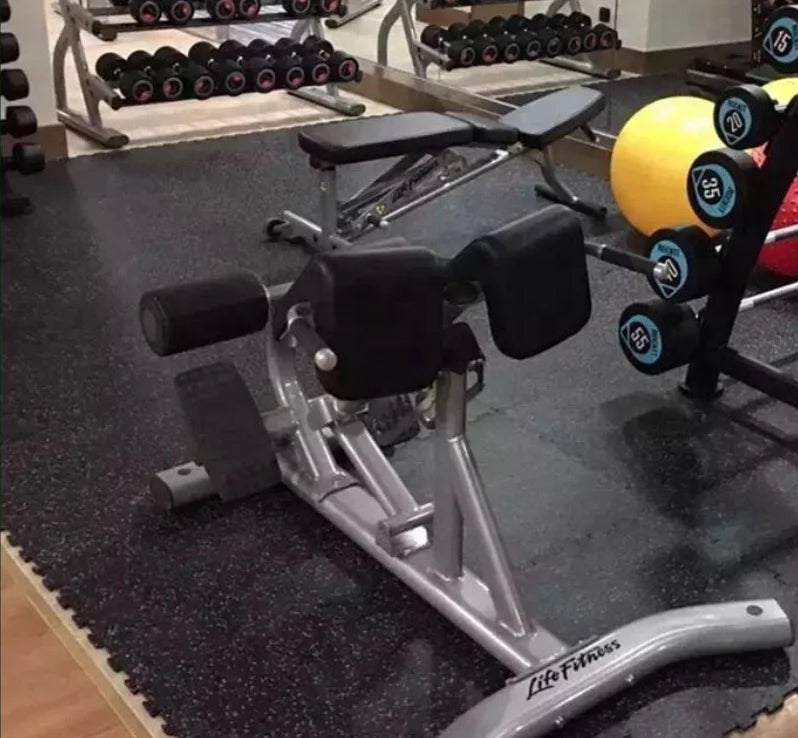 Commercial Use Soundproof Shock-reducing  Gym Interlocking Rubber Floor Indoor Foam Rubber Puzzle Mat Gym Sports Fitness